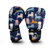 Cute Cat Style Print Boxing Gloves-grizzshop