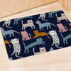 Cute Cat Style Print Door Mat-grizzshop