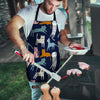 Cute Cat Style Print Men's Apron-grizzshop