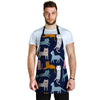 Cute Cat Style Print Men's Apron-grizzshop