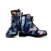 Cute Cat Style Print Men's Boots-grizzshop