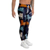 Cute Cat Style Print Men's Leggings-grizzshop