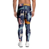 Cute Cat Style Print Men's Leggings-grizzshop