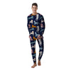 Cute Cat Style Print Men's Pajamas-grizzshop