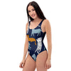 Cute Cat Style Print One Piece Swimsuite-grizzshop