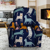 Cute Cat Style Print Recliner Cover-grizzshop