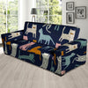 Cute Cat Style Print Sofa Cover-grizzshop