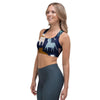 Cute Cat Style Print Sports Bra-grizzshop