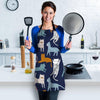 Cute Cat Style Print Women's Apron-grizzshop