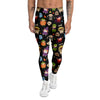 Cute Children Halloween Print Pattern Men's Leggings-grizzshop