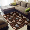 Cute Coffee Pattern Print Floor Mat-grizzshop