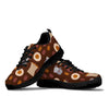 Cute Coffee Pattern Print Sneaker Shoes For Men Women-grizzshop