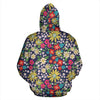 Cute Colorful Daisy Pattern Print Women Men Pullover Hoodie-grizzshop