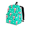 Cute Cow Floral Print Backpack-grizzshop