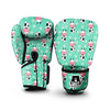 Cute Cow Floral Print Boxing Gloves-grizzshop