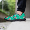 Cute Cow Floral Print Men's Sneakers-grizzshop