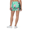 Cute Cow Floral Print Mini Skirt-grizzshop