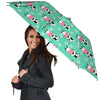 Cute Cow Floral Print Umbrella-grizzshop