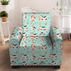 Cute Cow Print Armchair Cover-grizzshop