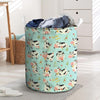 Cute Cow Print Laundry Basket-grizzshop