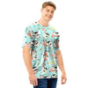 Cute Cow Print Men T Shirt-grizzshop