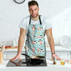 Cute Cow Print Men's Apron-grizzshop