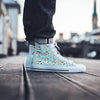 Cute Cow Print Men's High Top Shoes-grizzshop