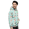 Cute Cow Print Men's Hoodie-grizzshop