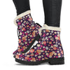 Cute Daisy ColorfulPattern Print Comfy Winter Boots-grizzshop