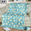 Cute Daisy Polkadot Pattern Print Blanket-grizzshop