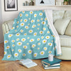 Cute Daisy Polkadot Pattern Print Blanket-grizzshop