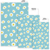 Cute Daisy Polkadot Pattern Print Floor Mat-grizzshop