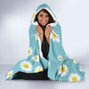 Cute Daisy Polkadot Pattern Print Hooded Blanket-grizzshop