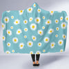 Cute Daisy Polkadot Pattern Print Hooded Blanket-grizzshop