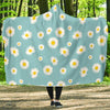 Cute Daisy Polkadot Pattern Print Hooded Blanket-grizzshop