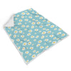 Cute Daisy Polkadot Pattern Print Throw Blanket-grizzshop