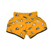 Cute Fat Cat Print Pattern Muay Thai Boxing Shorts-grizzshop