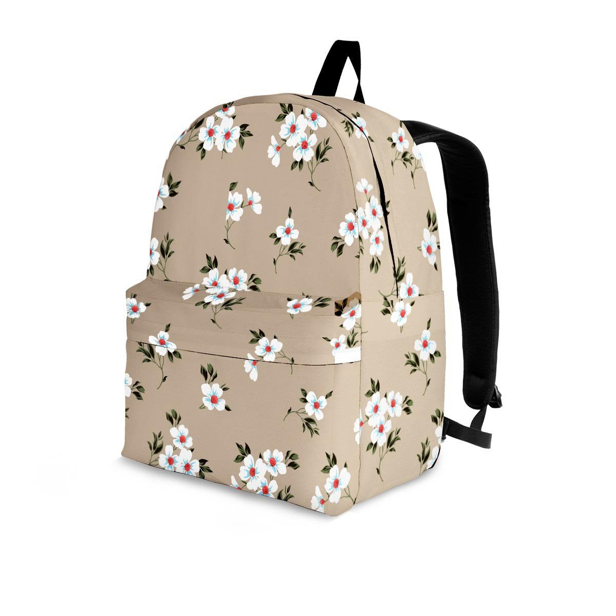 Cute Floral Flower Print Backpack-grizzshop