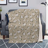 Cute Floral Flower Print Blanket-grizzshop