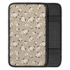 Cute Floral Flower Print Car Console Cover-grizzshop