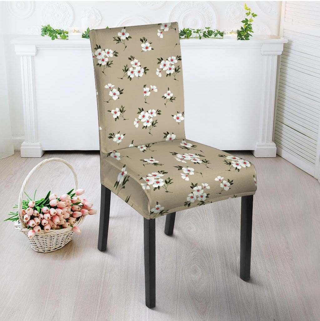 Cute Floral Flower Print Chair Cover-grizzshop