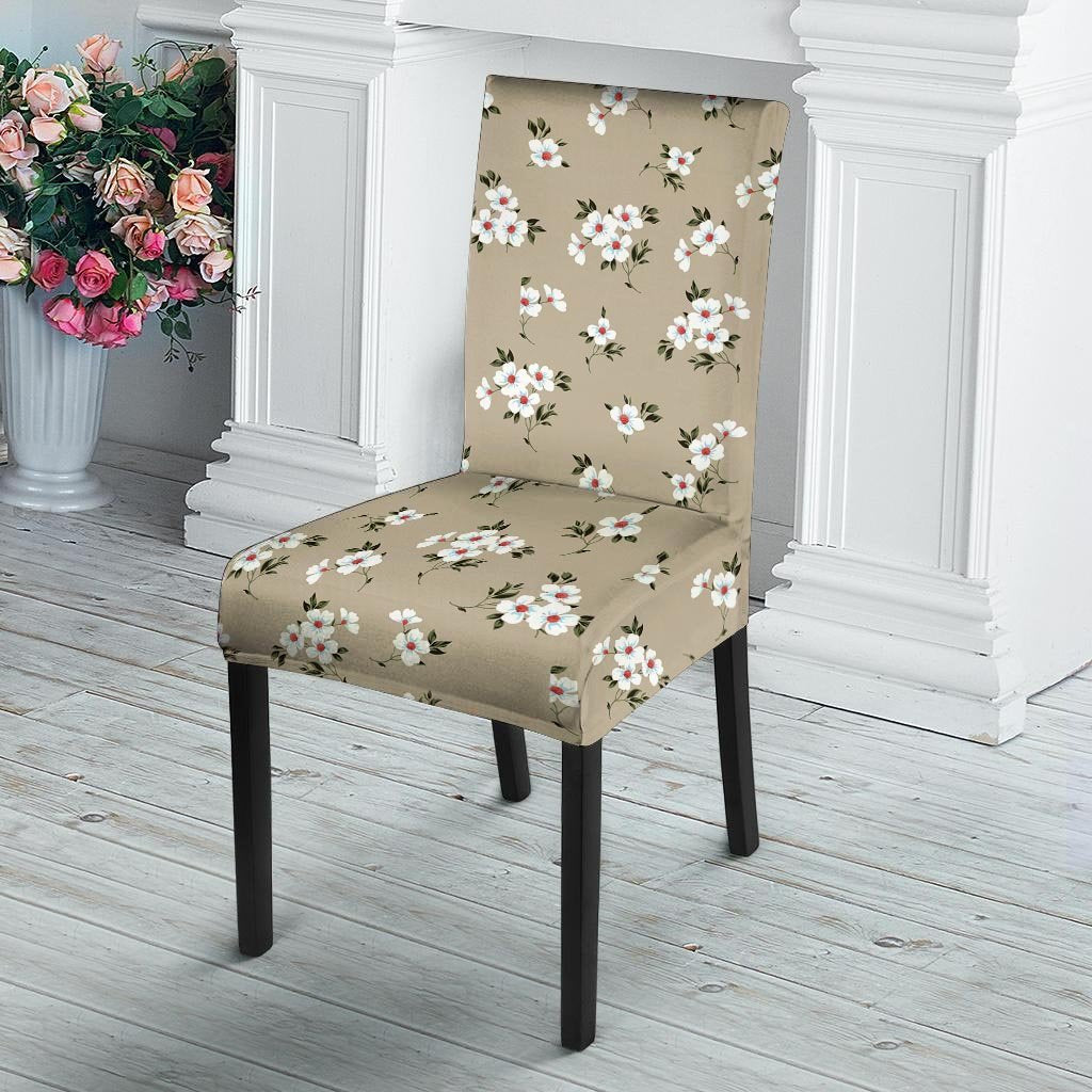 Cute Floral Flower Print Chair Cover-grizzshop