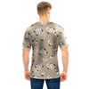 Cute Floral Flower Print Men T Shirt-grizzshop