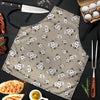 Cute Floral Flower Print Men's Apron-grizzshop