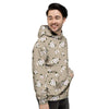 Cute Floral Flower Print Men's Hoodie-grizzshop