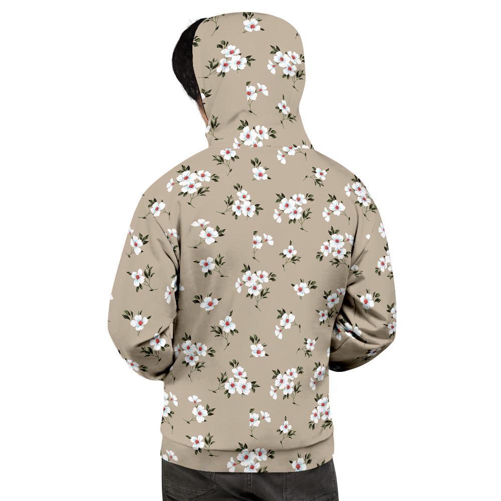 Cute Floral Flower Print Men's Hoodie-grizzshop