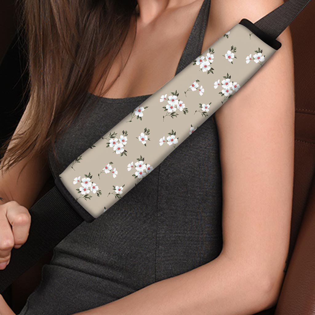 Cute Floral Flower Print Seat Belt Cover-grizzshop