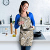 Cute Floral Flower Print Women's Apron-grizzshop