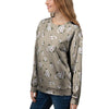 Cute Floral Flower Print Women's Sweatshirt-grizzshop