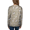 Cute Floral Flower Print Women's Sweatshirt-grizzshop